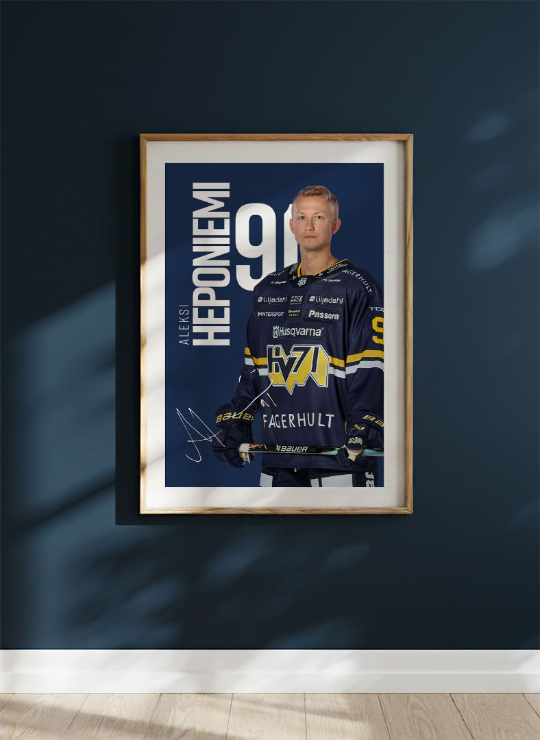 Aleksi Heponiemi #91 HV71 2025/2026-12