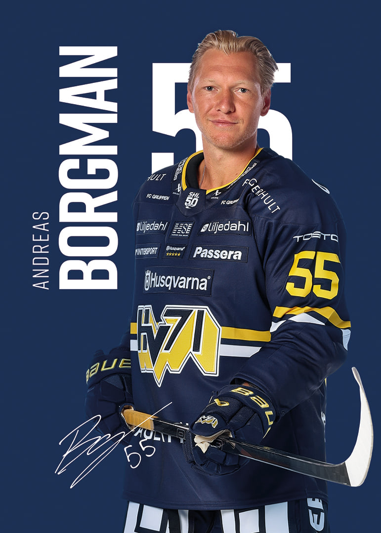 Andreas Borgman #55 HV71 2025/2026-12