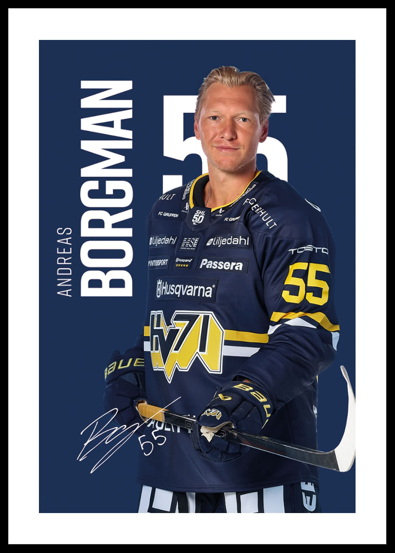 Andreas Borgman #55 HV71 2025/2026-12
