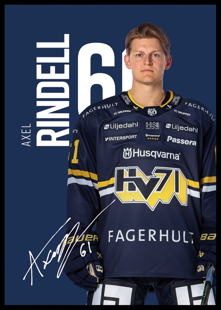 Axel Rindell #61 HV71 2025/2026-12