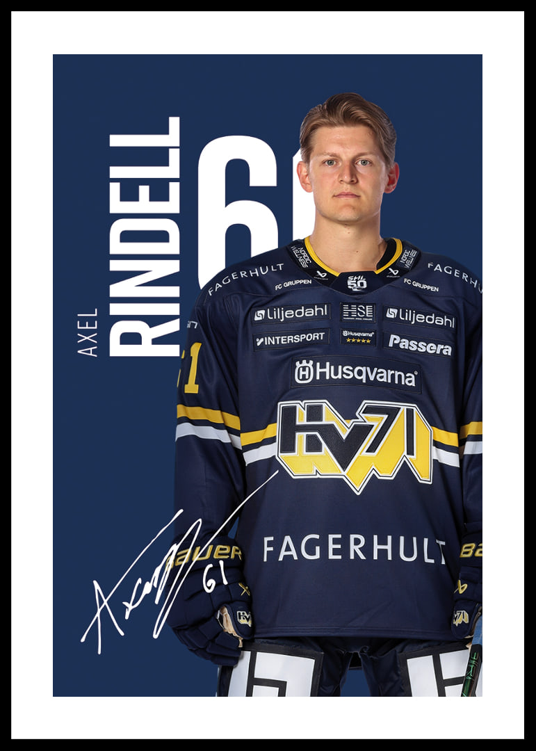 Axel Rindell #61 HV71 2025/2026-12