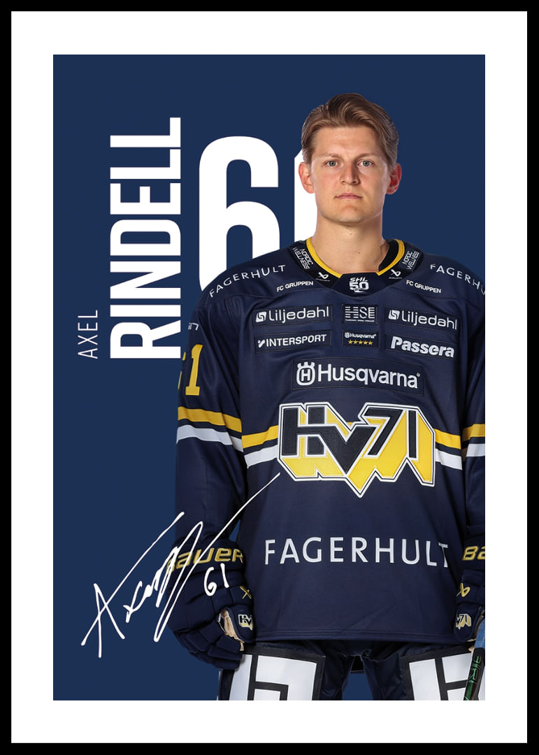 Axel Rindell #61 HV71 2025/2026-12