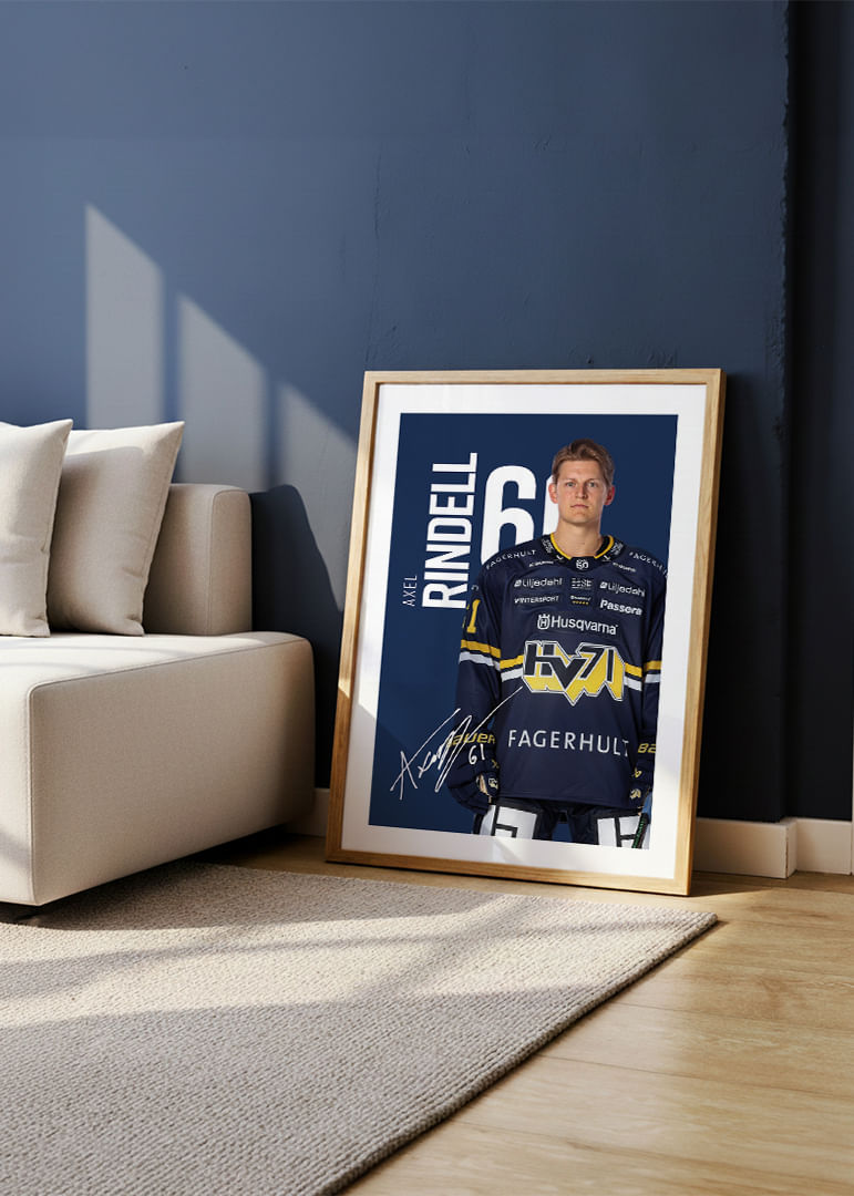 Axel Rindell #61 HV71 2025/2026-12