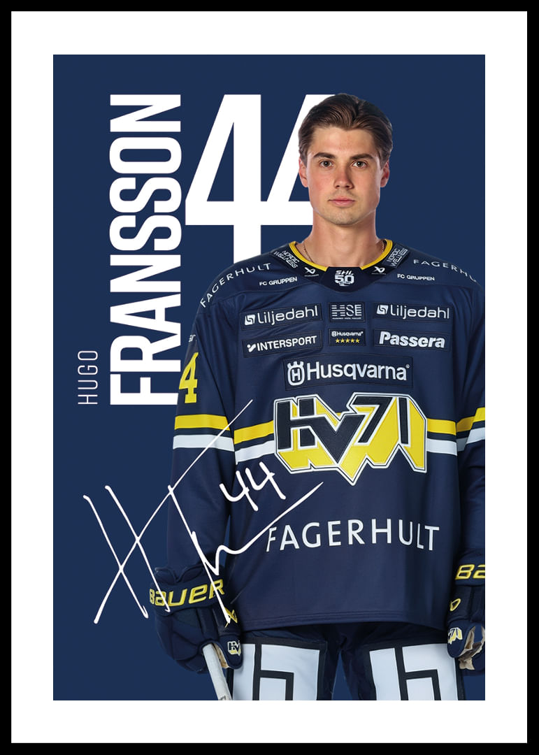 Hugo Fransson #44 HV71 2025/2026-12