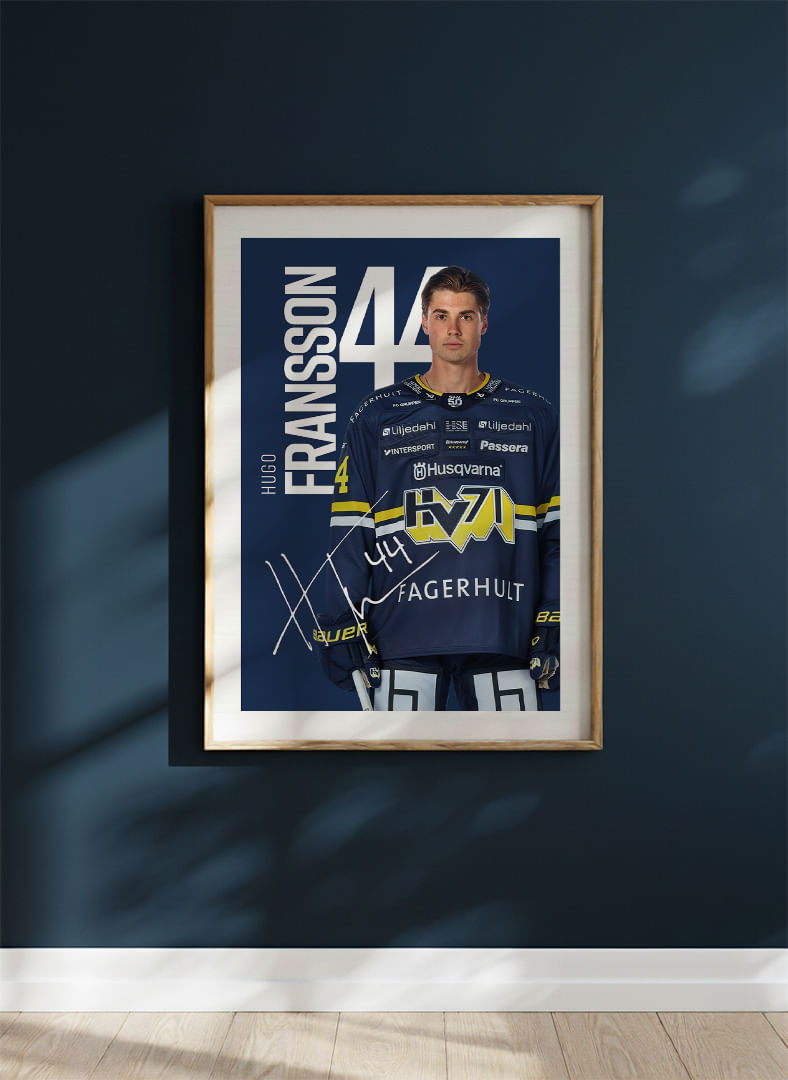 Hugo Fransson #44 HV71 2025/2026-12