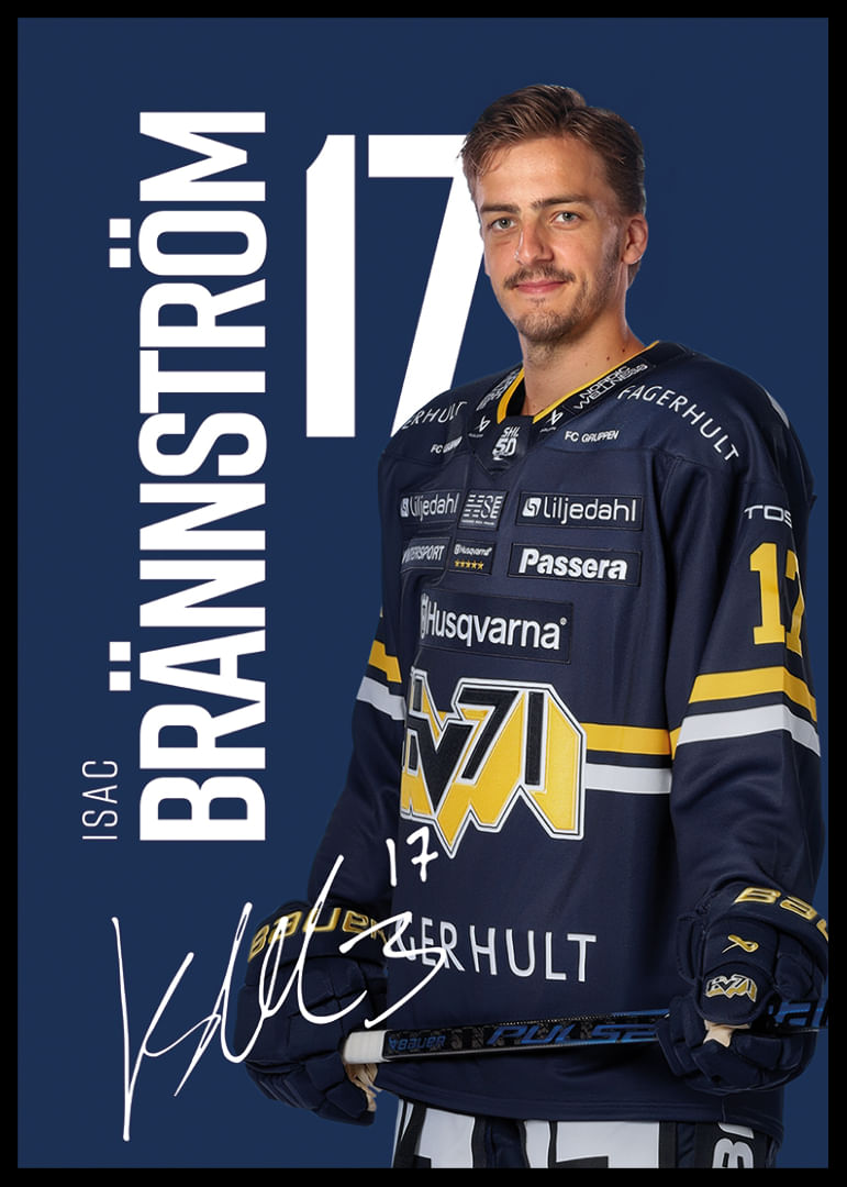 Isac Brännström #17 HV71 2025/2026-12