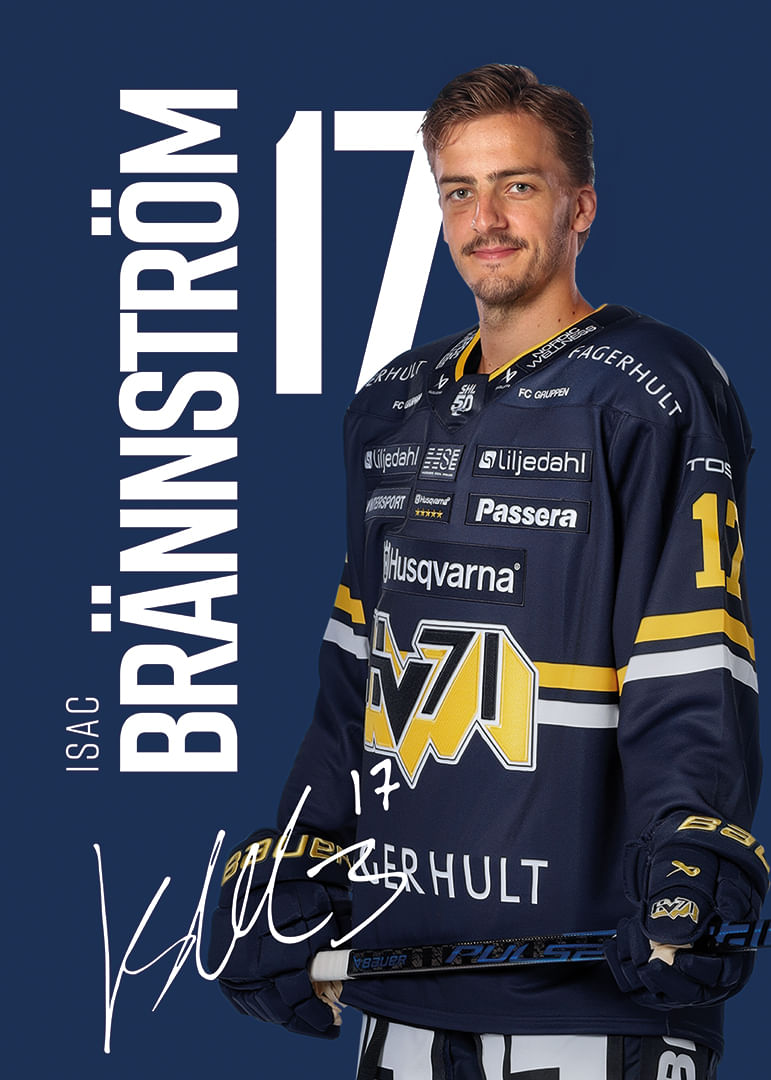 Isac Brännström #17 HV71 2025/2026-12
