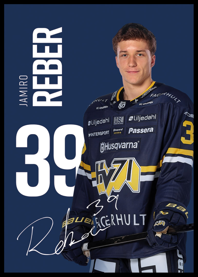 Jamiro Reber #39 HV71 2025/2026-12