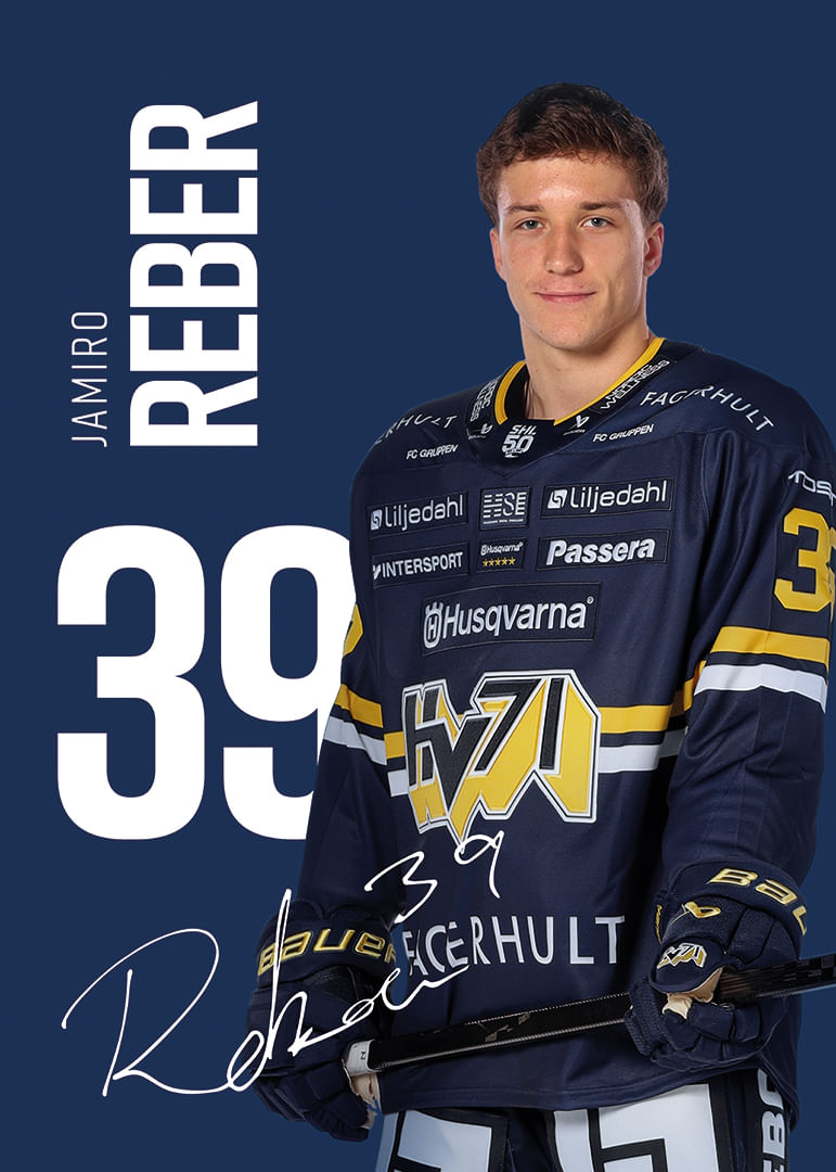 Jamiro Reber #39 HV71 2025/2026-12