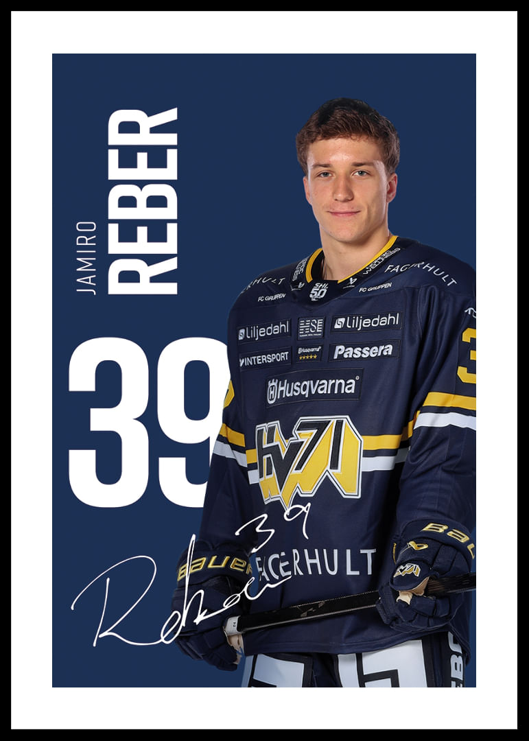 Jamiro Reber #39 HV71 2025/2026-12