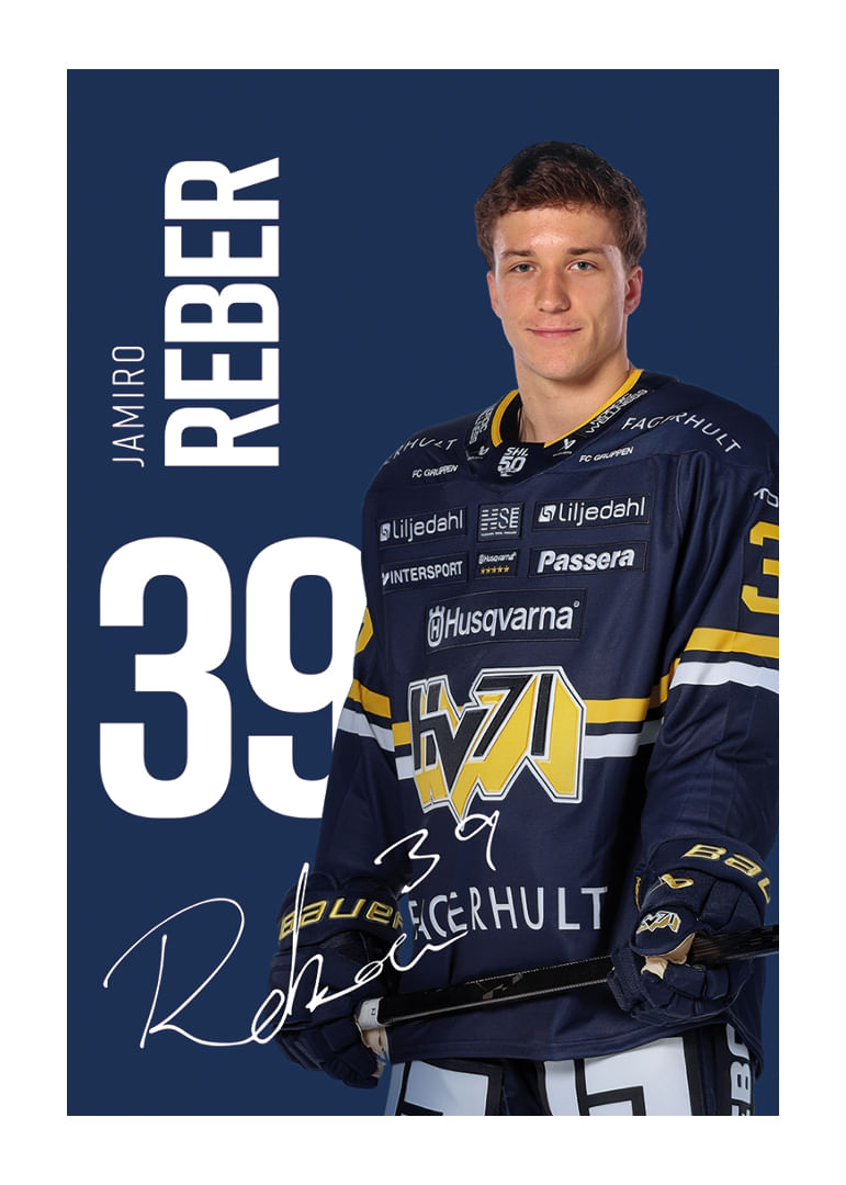 Jamiro Reber #39 HV71 2025/2026-12