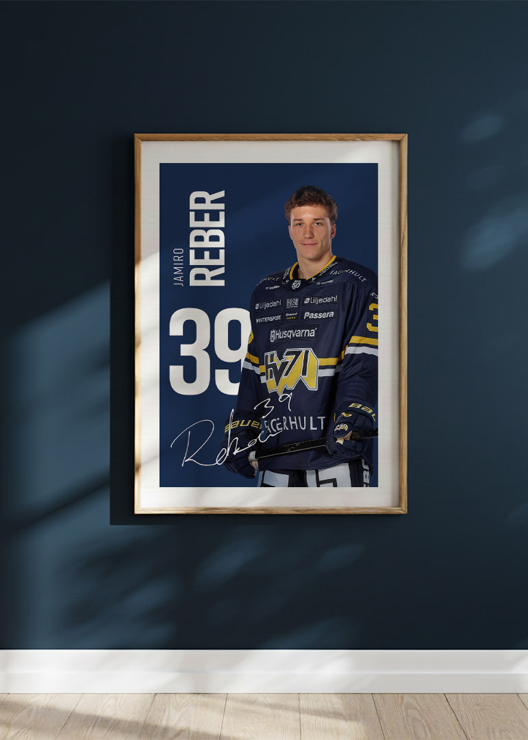 Jamiro Reber #39 HV71 2025/2026-12