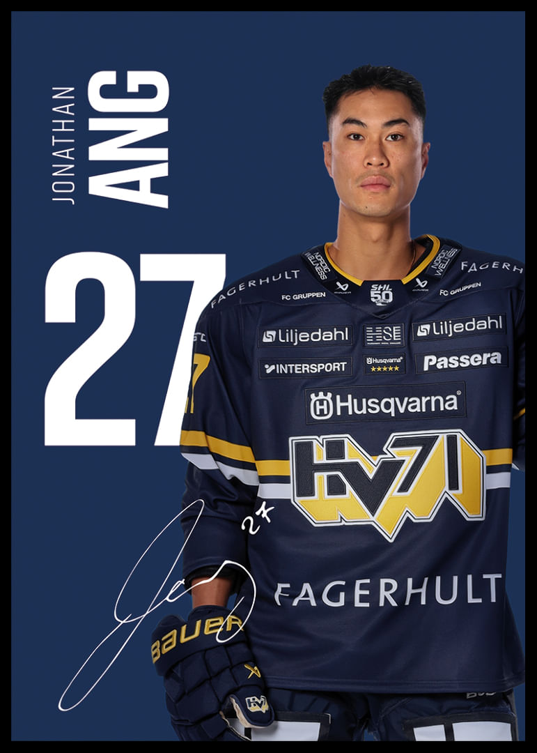 Jonathan Ang #27 HV71 2025/2026-12
