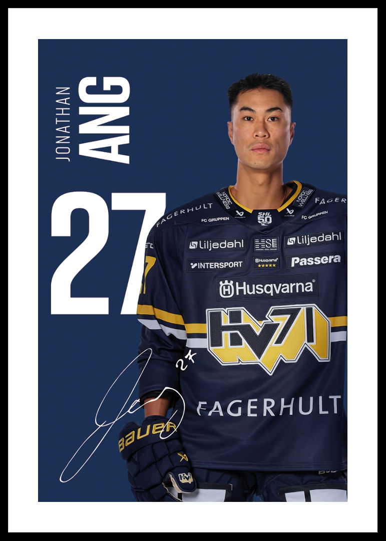 Jonathan Ang #27 HV71 2025/2026-12