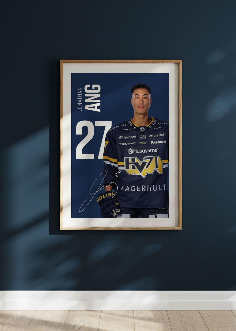 Jonathan Ang #27 HV71 2025/2026-12