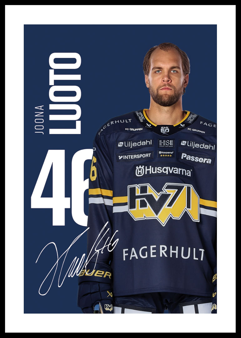 Joona Luoto #46 HV71 2025/2026-12