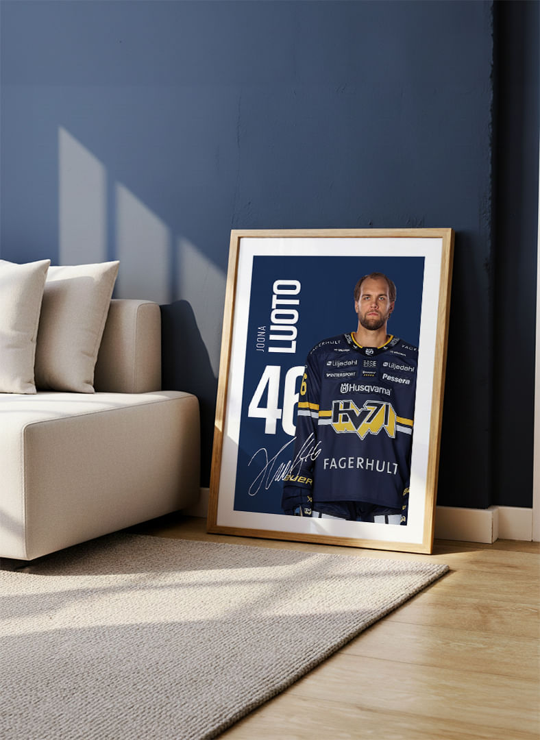 Joona Luoto #46 HV71 2025/2026-12