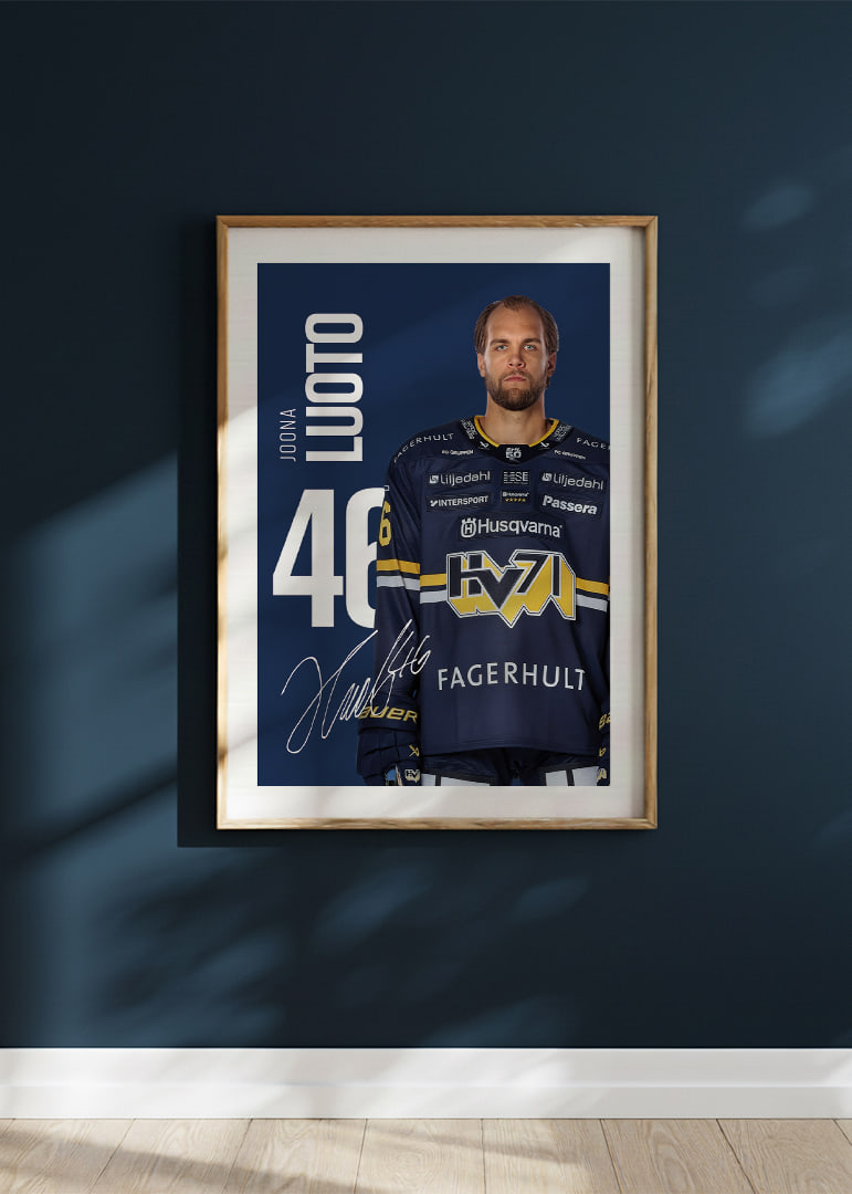 Joona Luoto #46 HV71 2025/2026-12