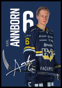 Karl Annborn #6 HV71 2025/2026-2