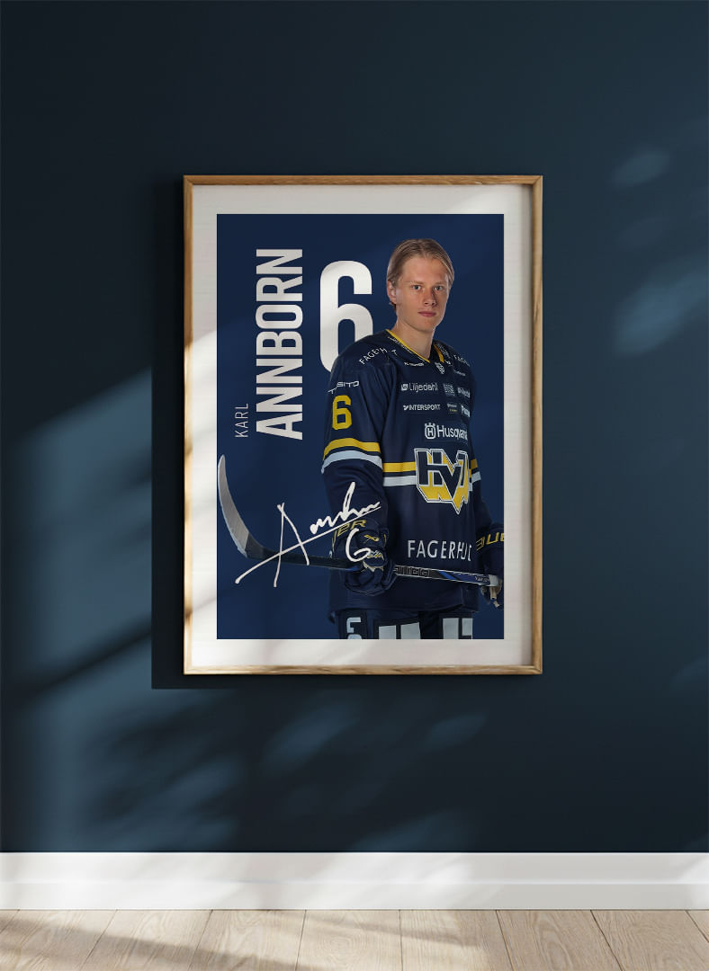 Karl Annborn #6 HV71 2025/2026-12
