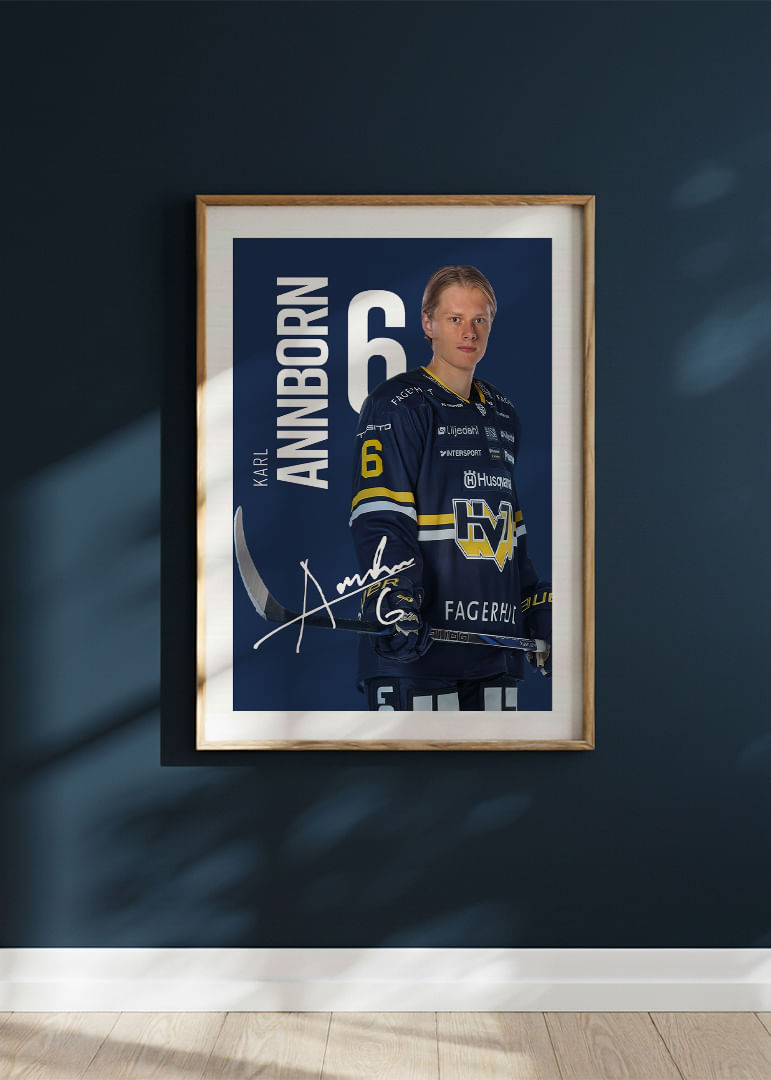 Karl Annborn #6 HV71 2025/2026-12