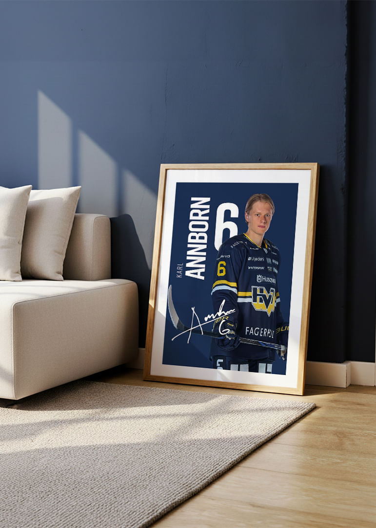 Karl Annborn #6 HV71 2025/2026-12