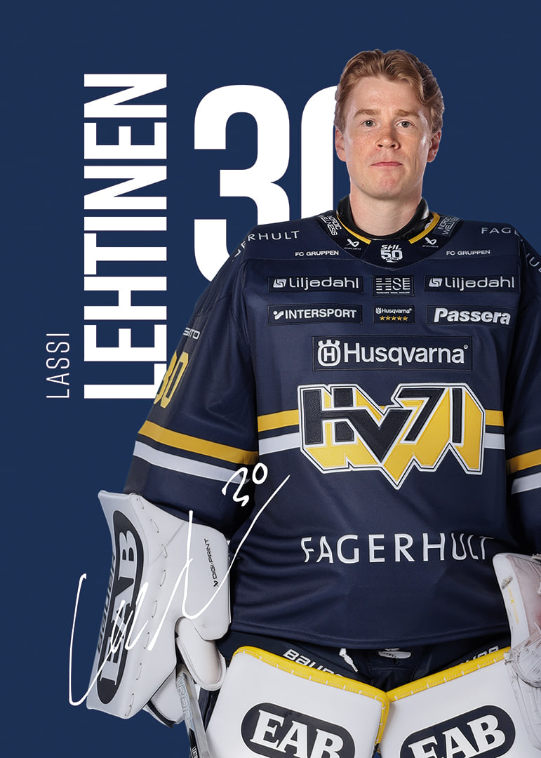 Lassi Lehtinen #30 HV71 2025/2026-12