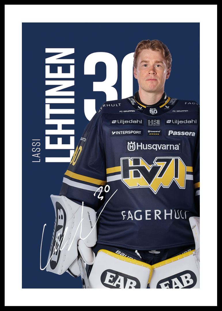 Lassi Lehtinen #30 HV71 2025/2026-12