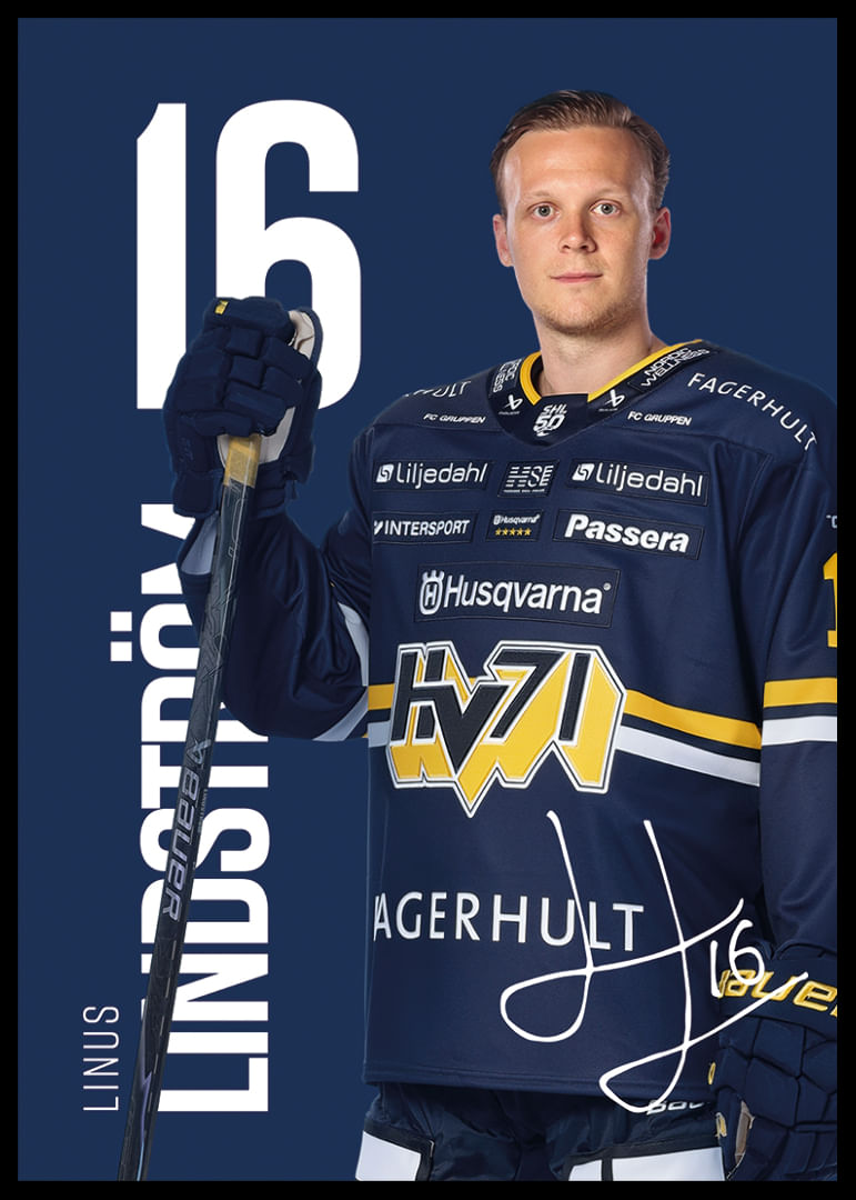 Linus Lindström #16 HV71 2025/2026-12