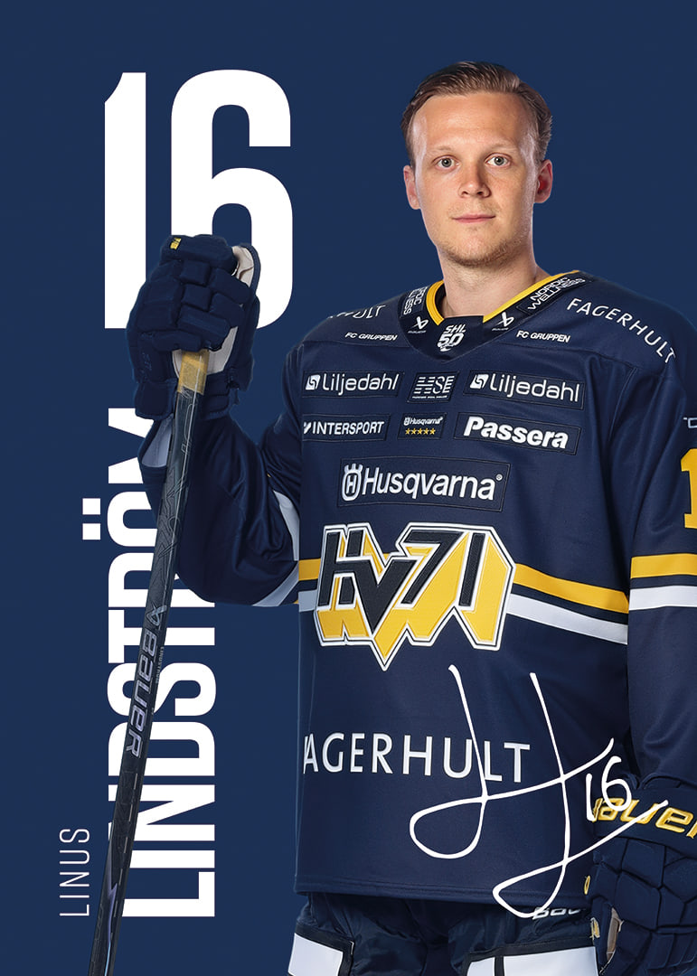 Linus Lindström #16 HV71 2025/2026-12