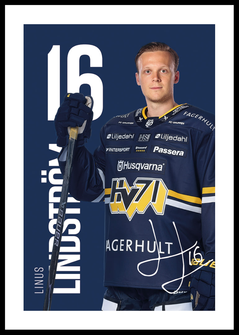Linus Lindström #16 HV71 2025/2026-12
