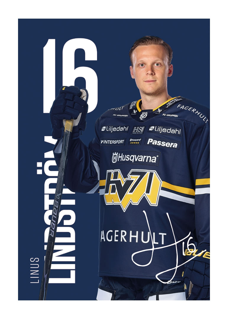 Linus Lindström #16 HV71 2025/2026-12