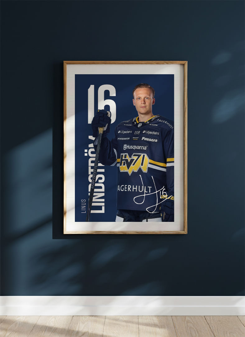 Linus Lindström #16 HV71 2025/2026-12