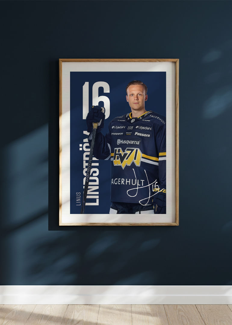 Linus Lindström #16 HV71 2025/2026-12