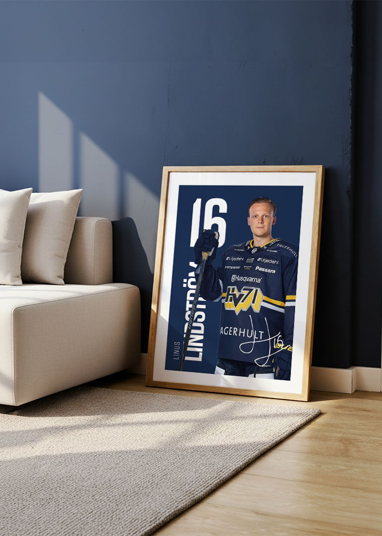 Linus Lindström #16 HV71 2025/2026-12