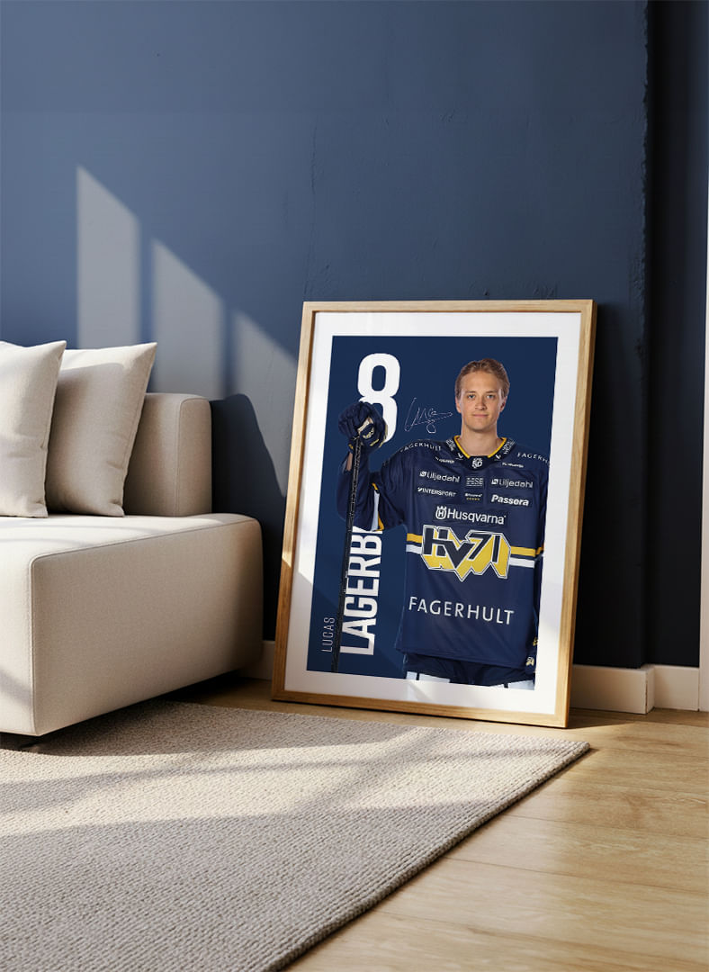 Lucas Lagerberg #8 HV71 2025/2026-12