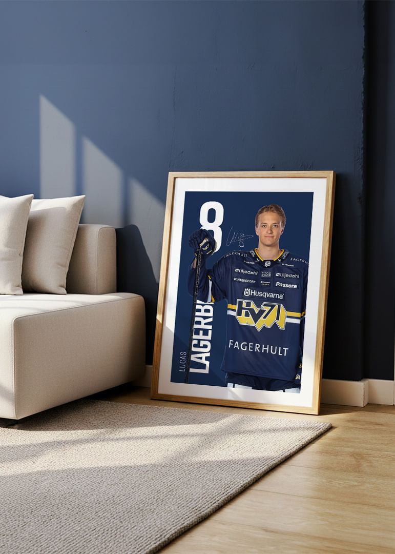 Lucas Lagerberg #8 HV71 2025/2026-12