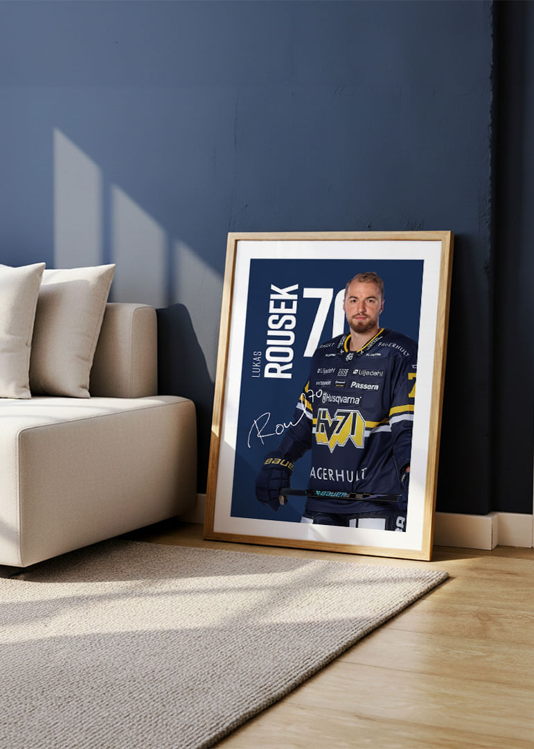 Lukas Rousek #70 HV71 2025/2026-12