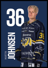 Martin Johnsen #36 HV71 2025/2026-2
