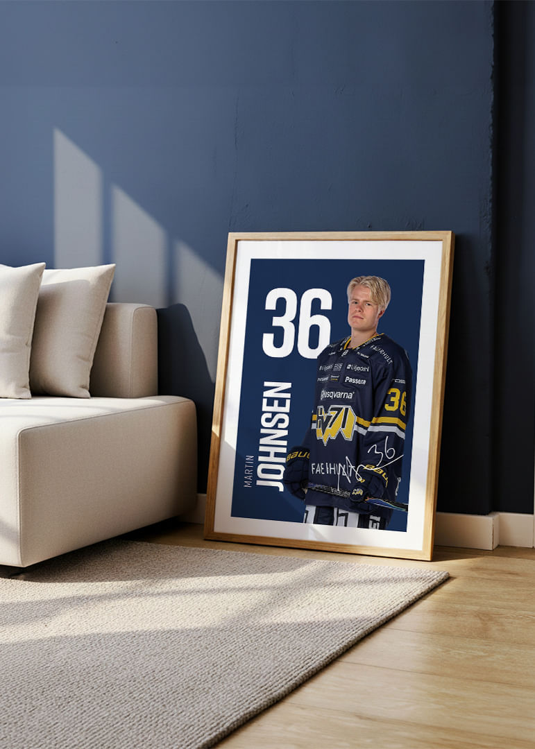 Martin Johnsen #36 HV71 2025/2026-12