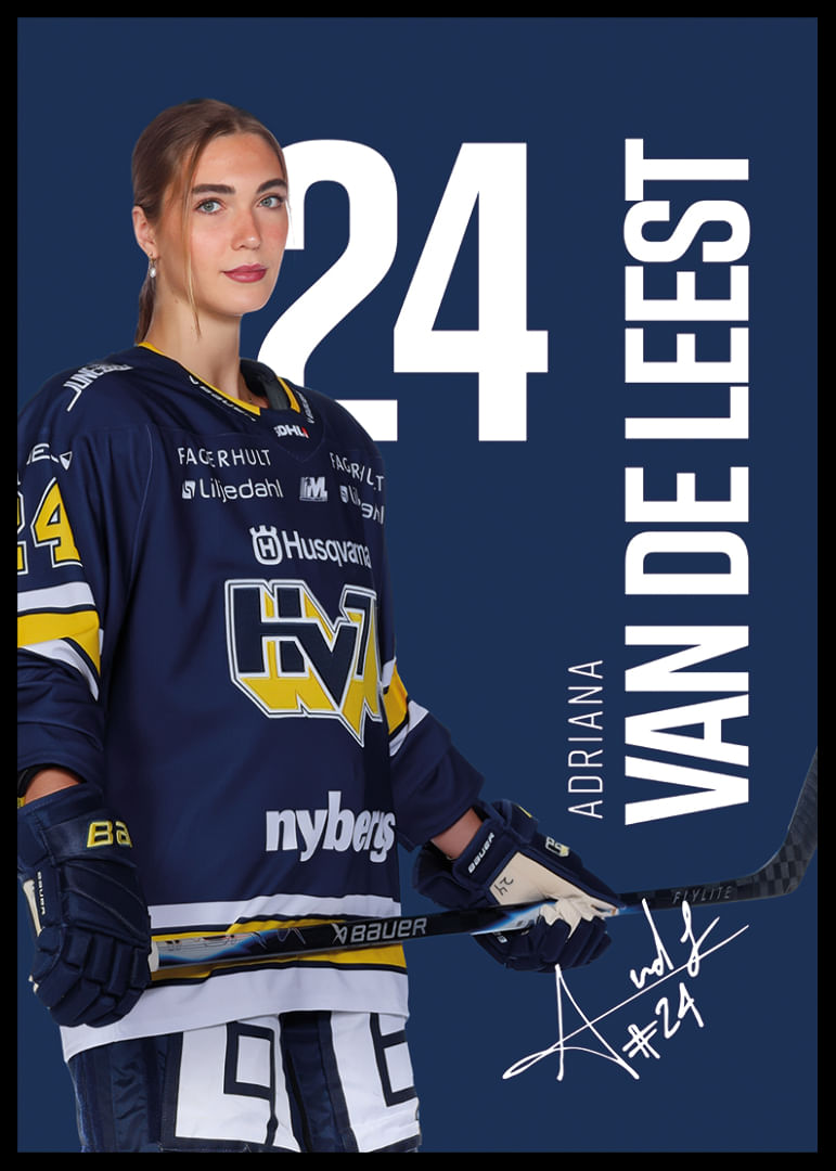 Adriana Van De Leest #24 HV71 2025/2026-12