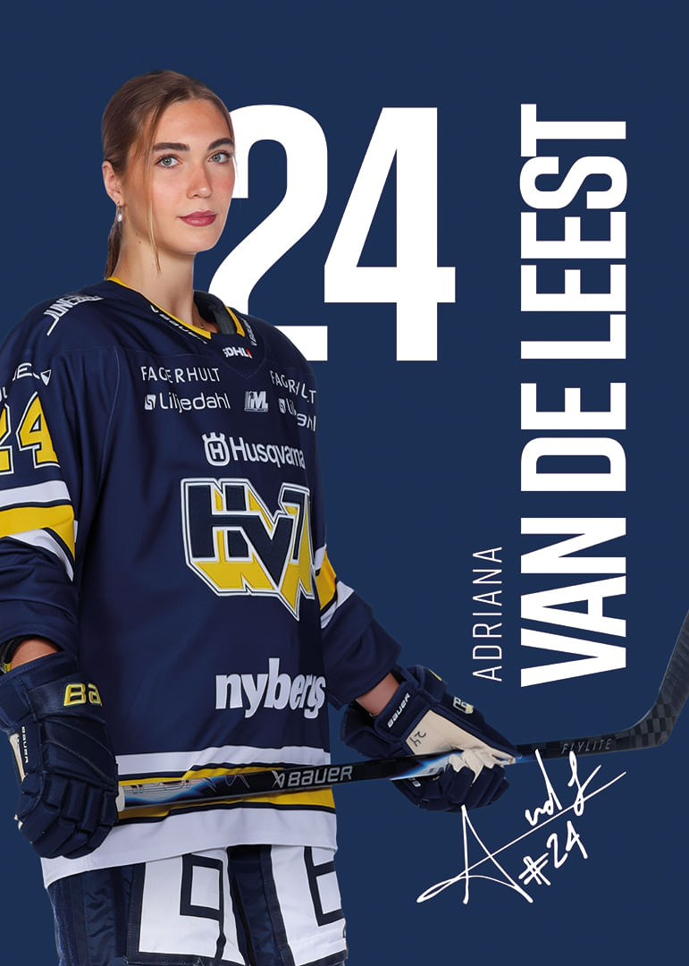 Adriana Van De Leest #24 HV71 2025/2026-12