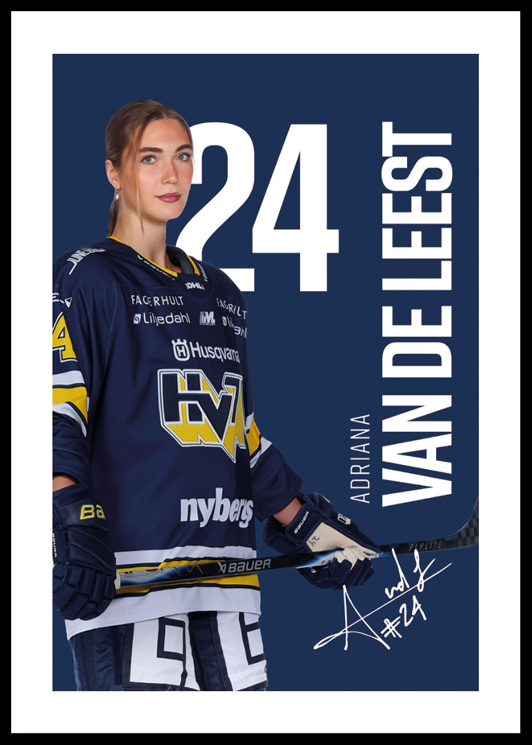 Adriana Van De Leest #24 HV71 2025/2026-12