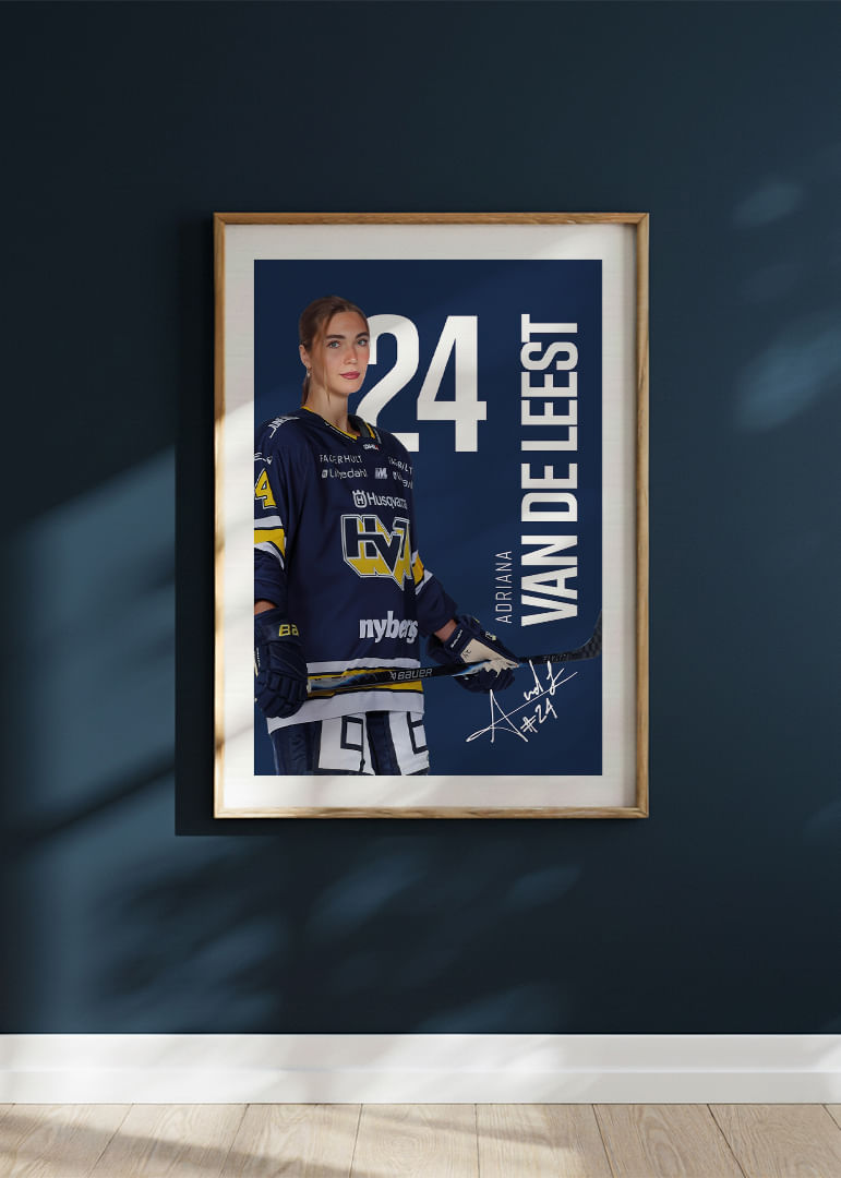 Adriana Van De Leest #24 HV71 2025/2026-12
