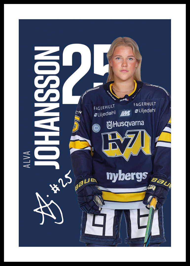 Alva Johansson #25 HV71 2025/2026-12