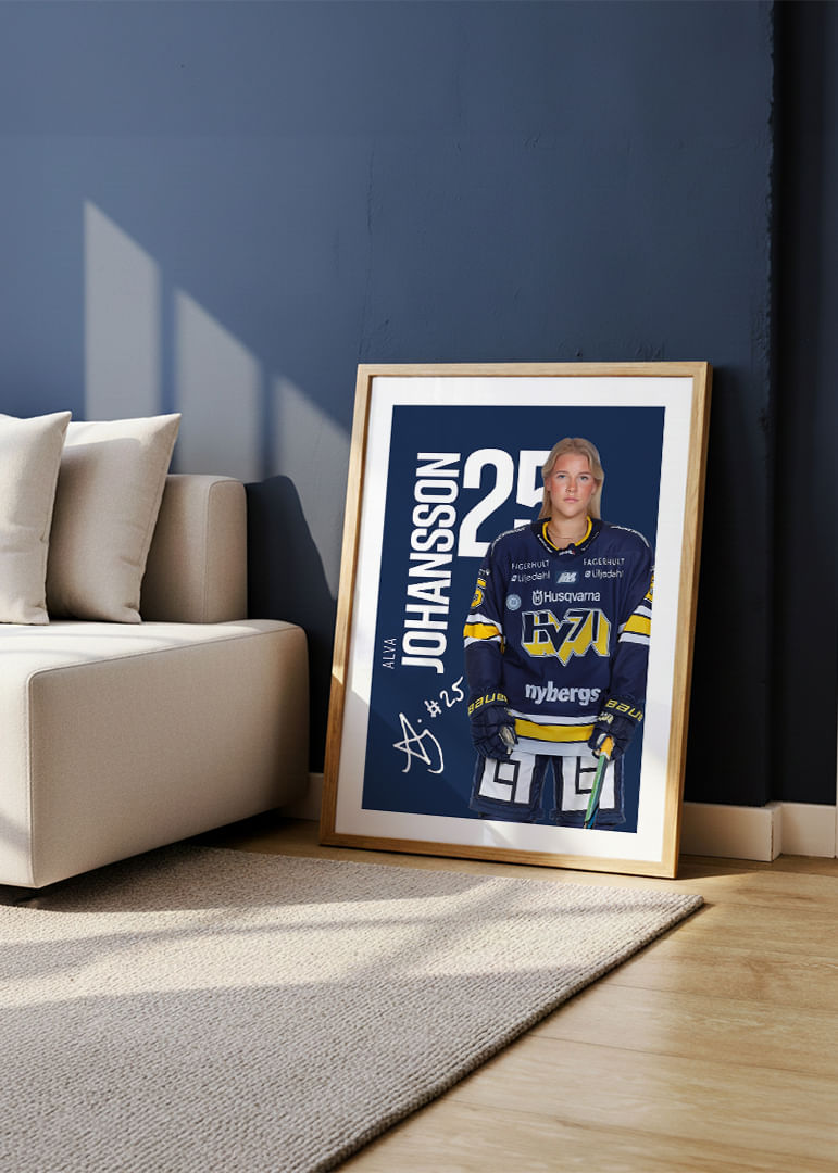 Alva Johansson #25 HV71 2025/2026-12