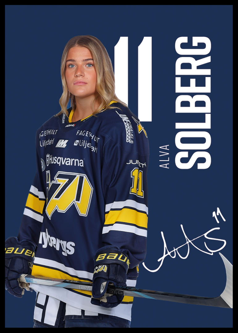 Alva Solberg #11 HV71 2025/2026-12