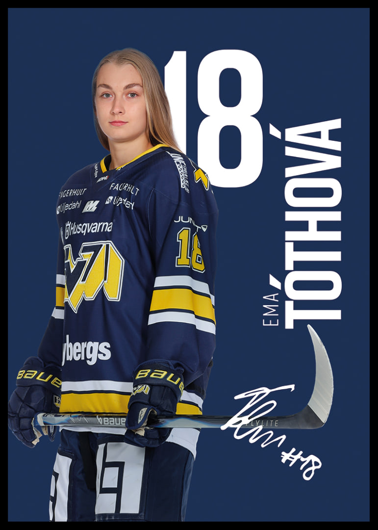 Ema Tothova #18 HV71 2025/2026-12
