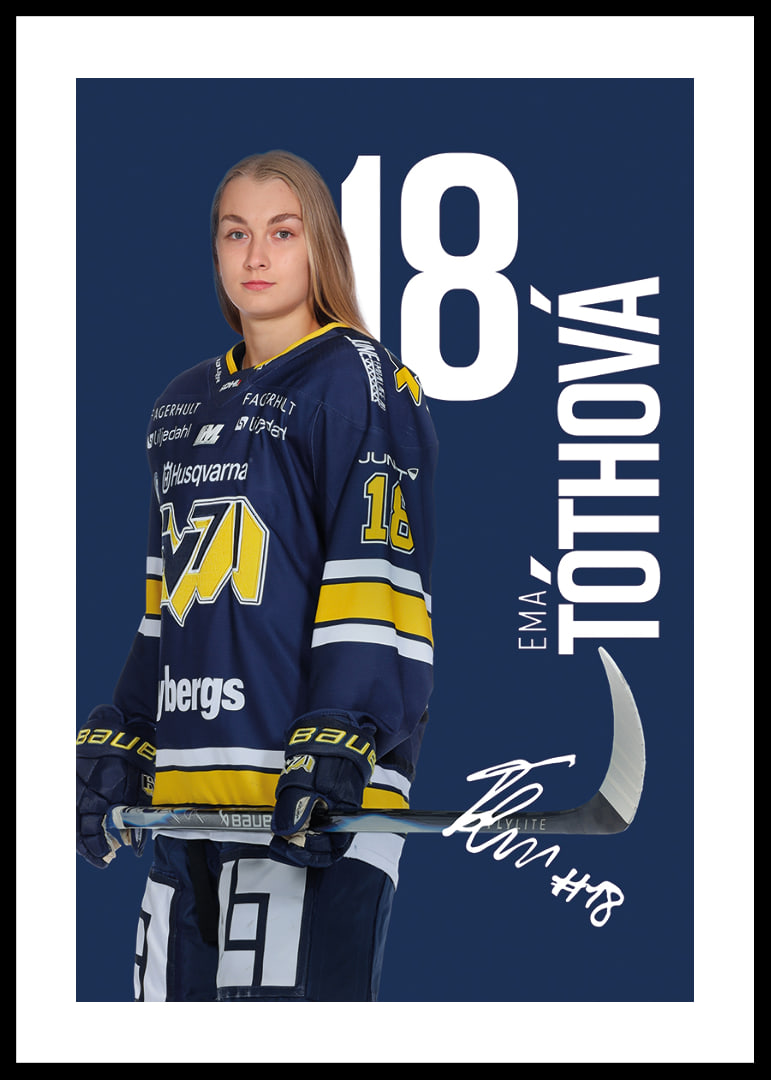 Ema Tothova #18 HV71 2025/2026-12