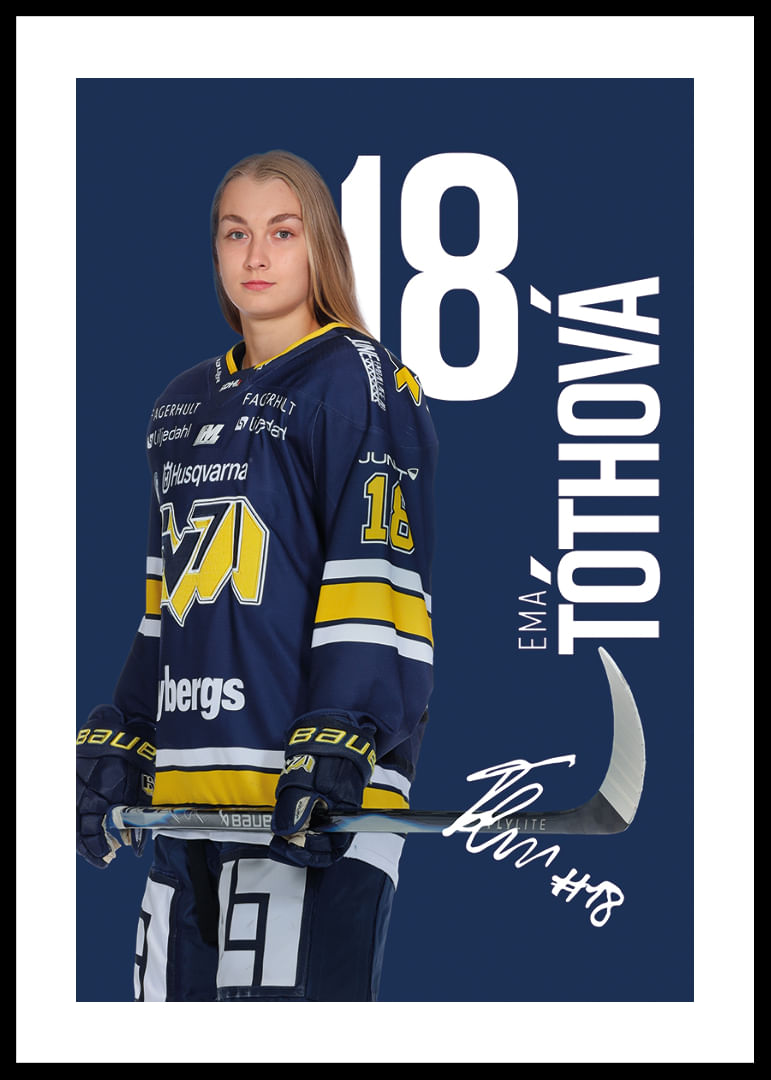 Ema Tothova #18 HV71 2025/2026-12